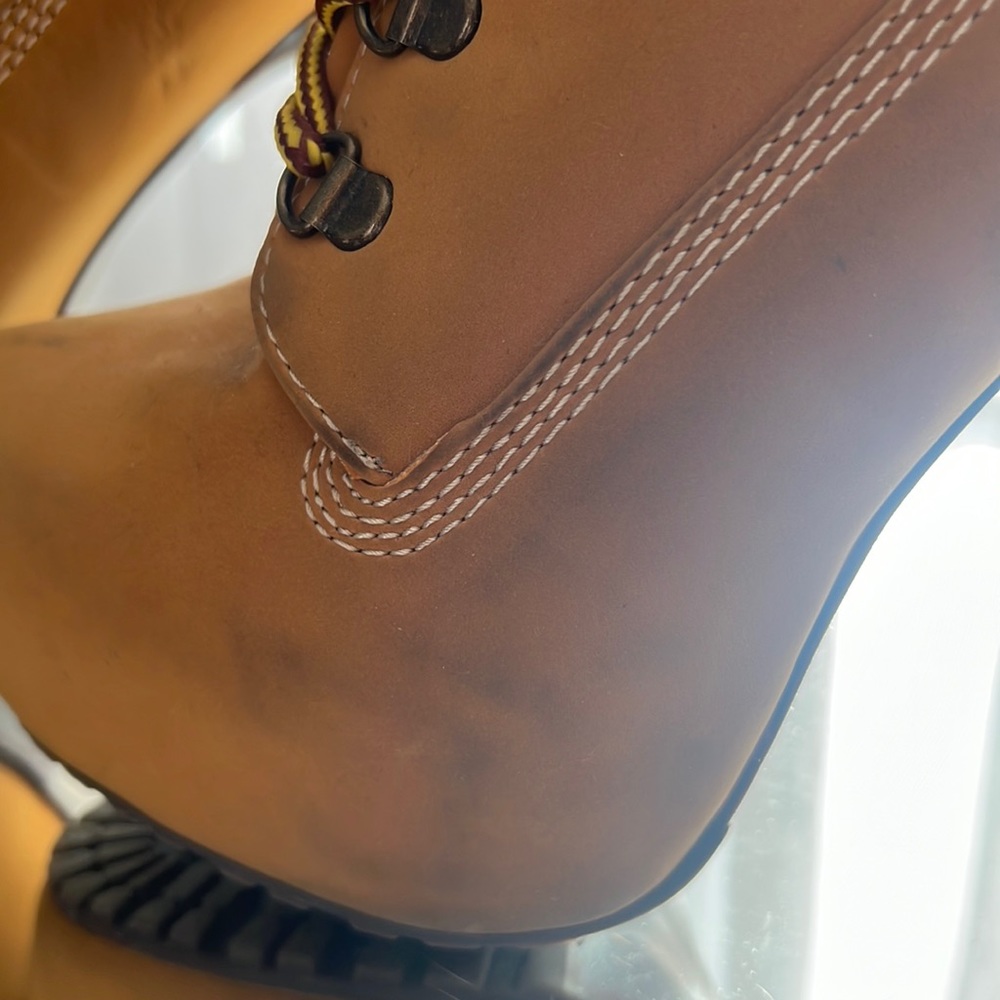 Zigisoho Platform “Timberlands” Size 8 - image 6